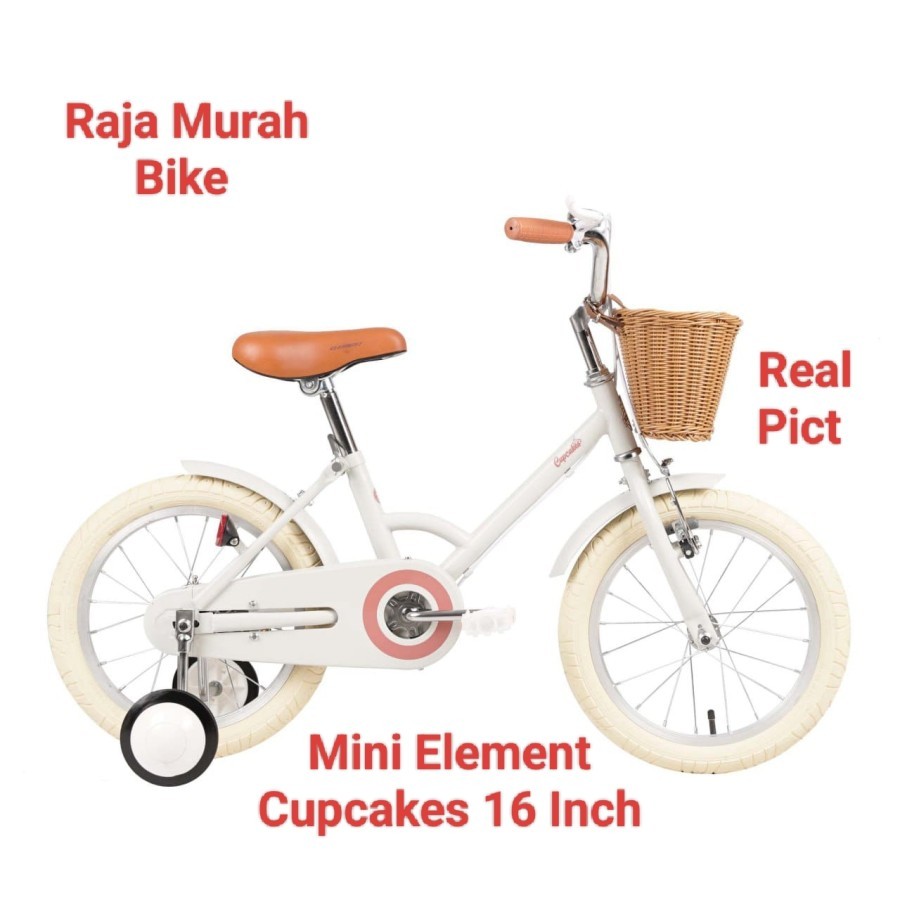 Sepeda Anak Perempuan Mini Element Cupcakes 16 Inch Sepeda Anak Mini 16 Inch Element Cupcakes