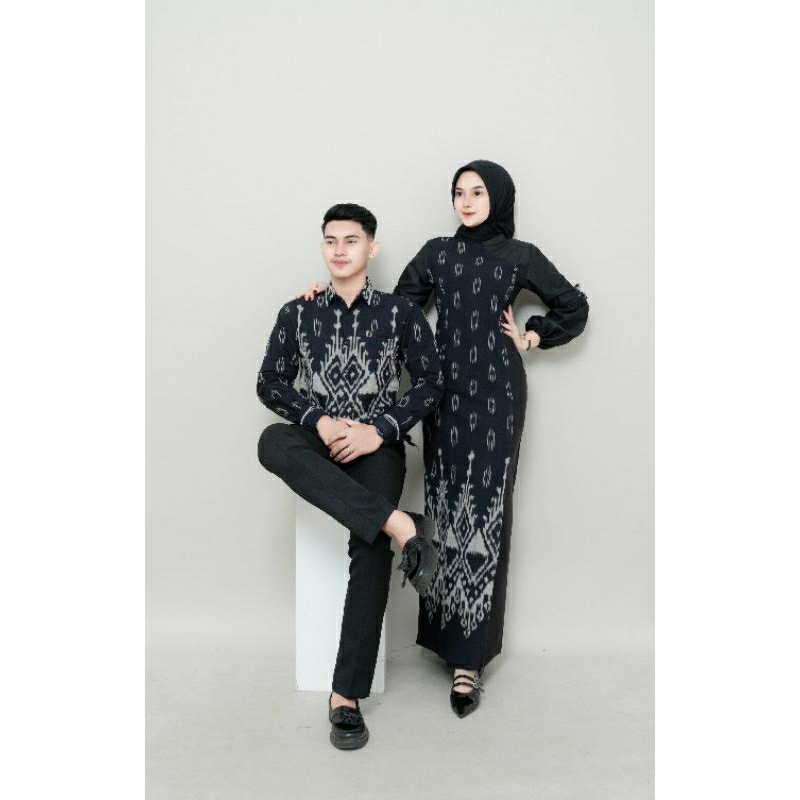 COUPLE TENUN_DRESS AZELLA_KEMEJA_GAMIS