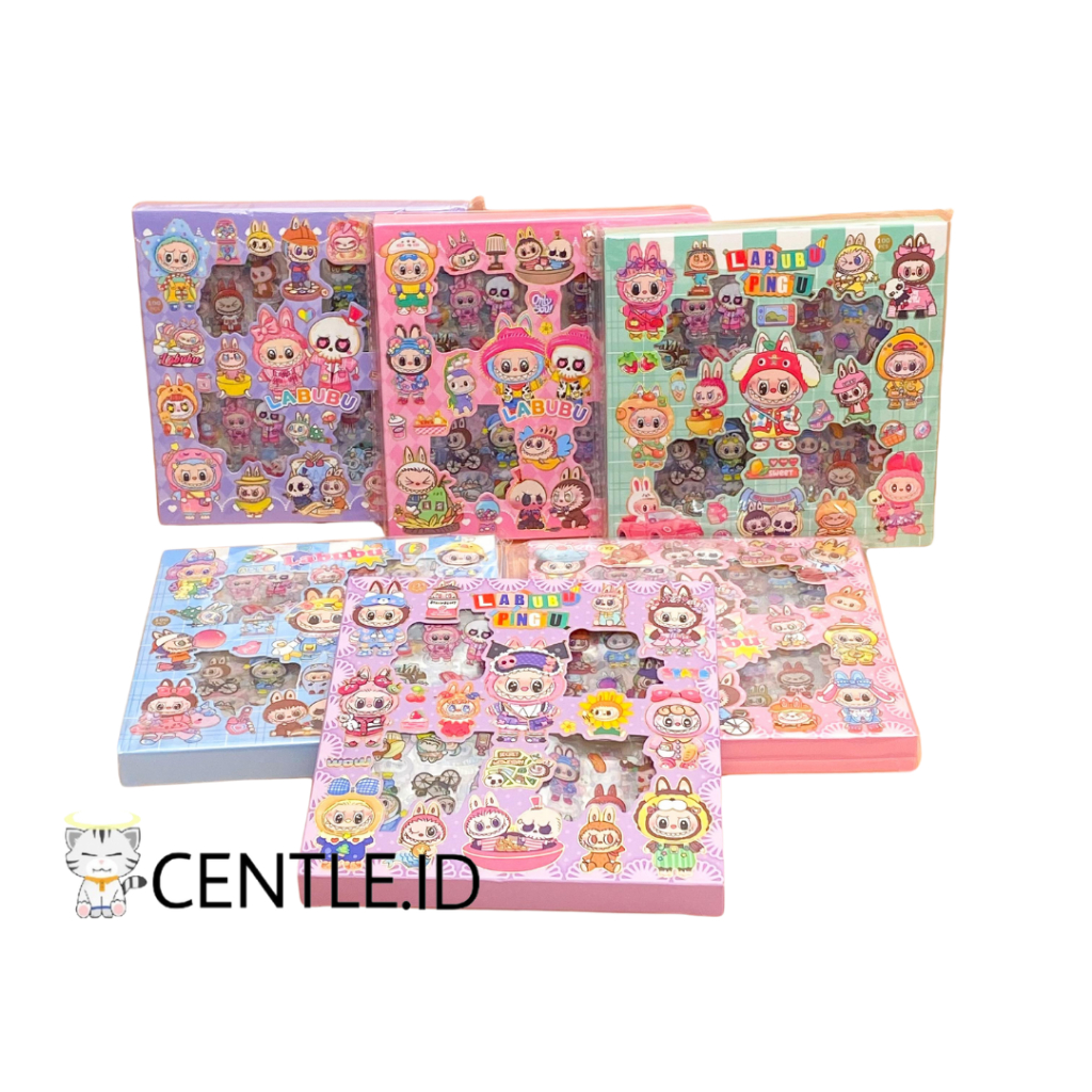 

STIKER 100 LEMBAR LABUBU CYK ST-1583 STIKER MASU MOMO WATERPROFF MURAH TERJANGKAU