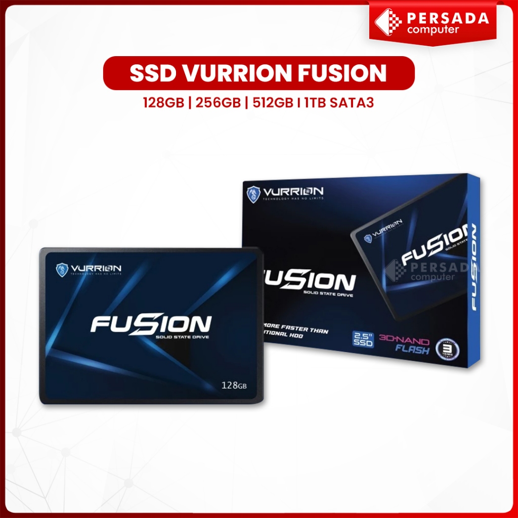 SSD VURRION FUSION 128GB | 256GB | 512GB I 1TB SATA3