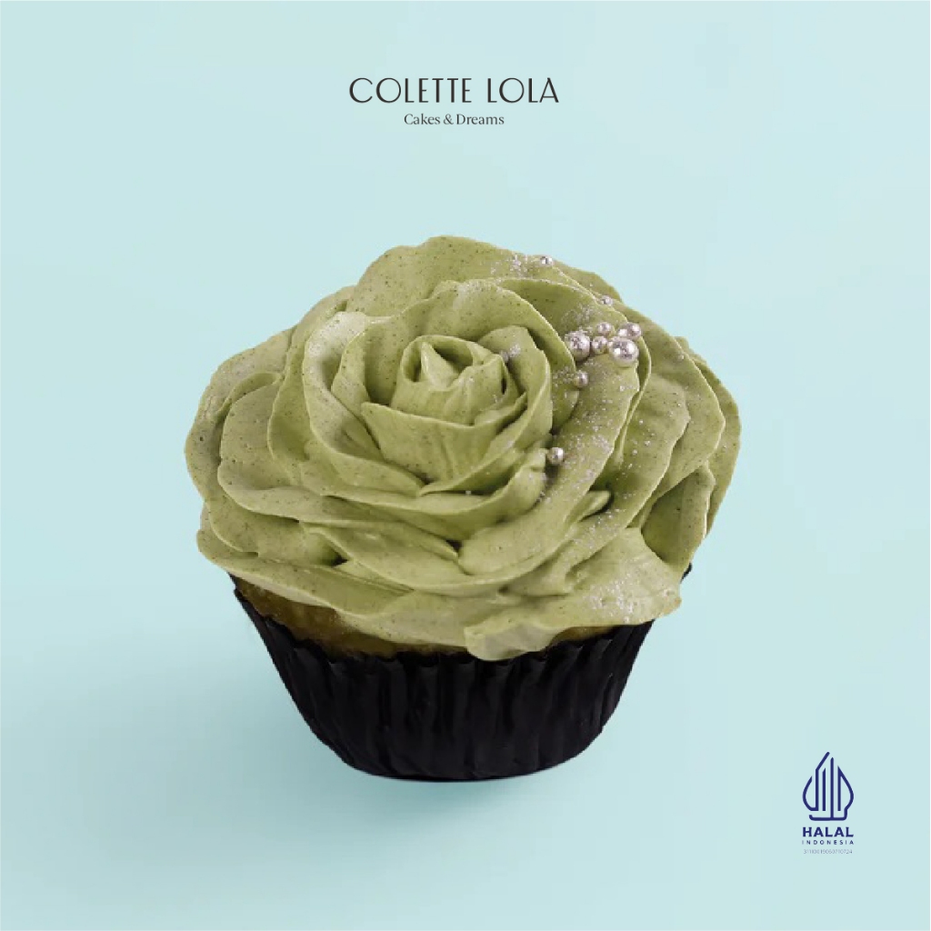 

Colette Lola Floral Cupcake - Popeye's Spinach