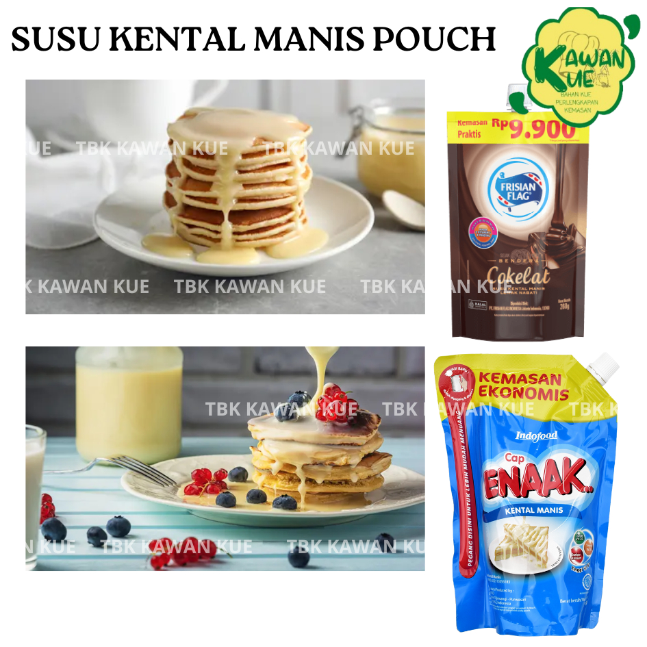 

SUSU KENTAL MANIS KEMASAN POUCH - ENAK SKM POUCH - FRISIAN SKM POUCH