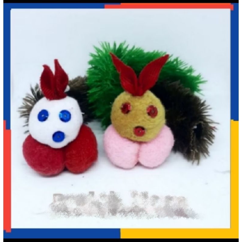 Gantungan Kunci Boneka Bajing/Tupai Aksesoris Tas