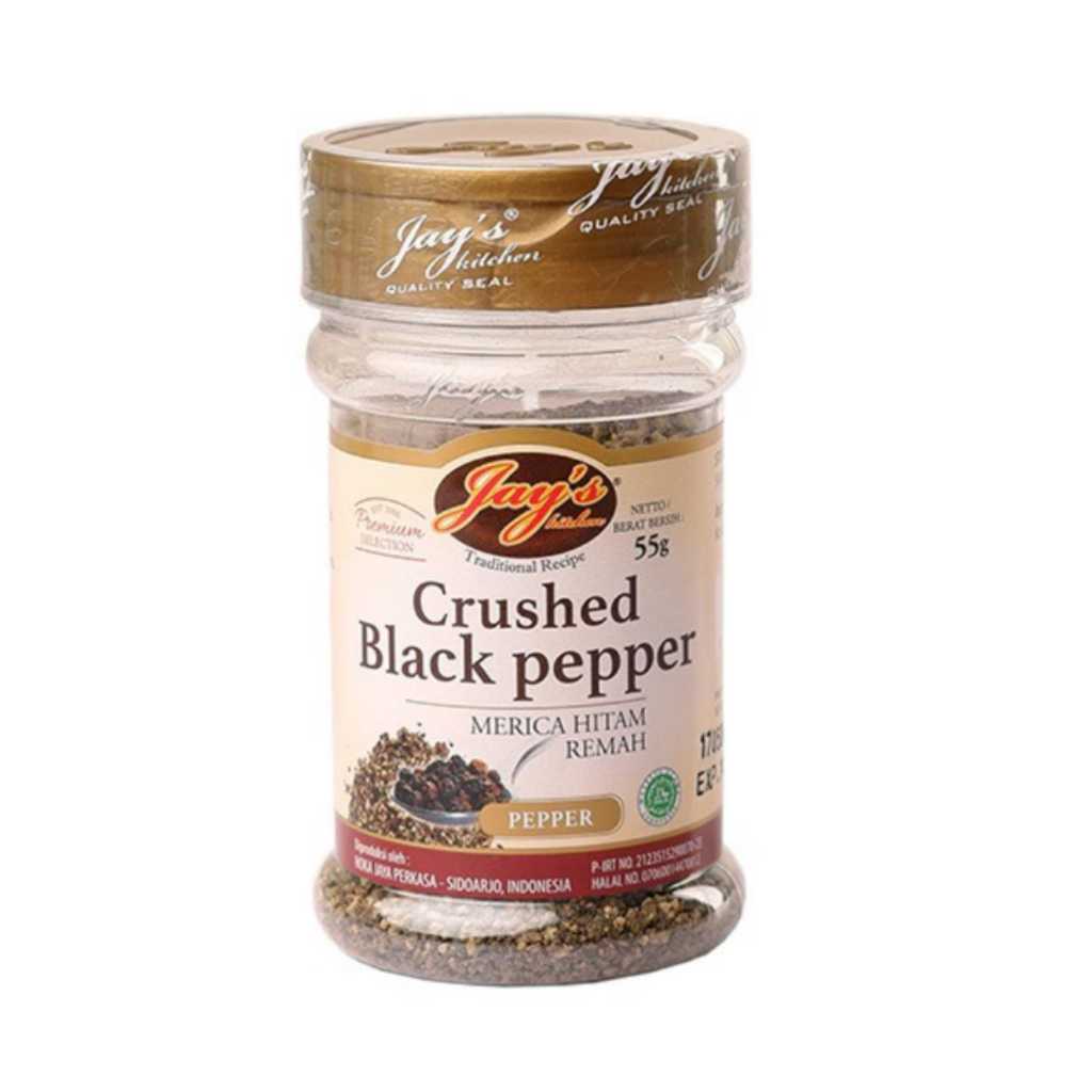 

JAYS CRUSHED BLACK PEPPER 55GR - HJP059