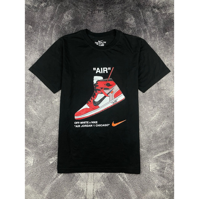 t-shirt off-white x nike air