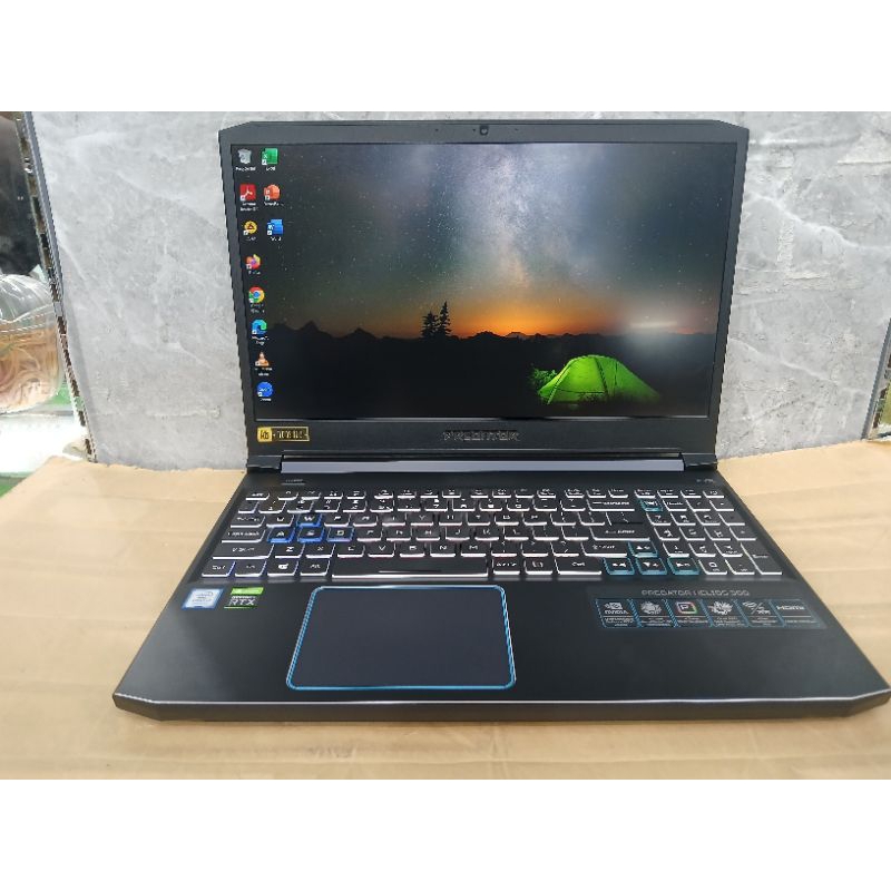 ACER PREDATOR PH315-52 INTEL CORE i7-9750H NVDIA RTX 2060 6GB RAM 16GB SSD 512GB
