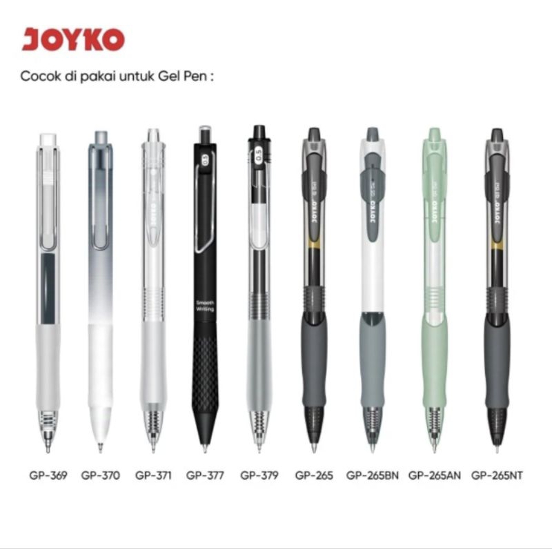 

Isi Pena Joyko 0,5mm GPR-405 (7pcs)