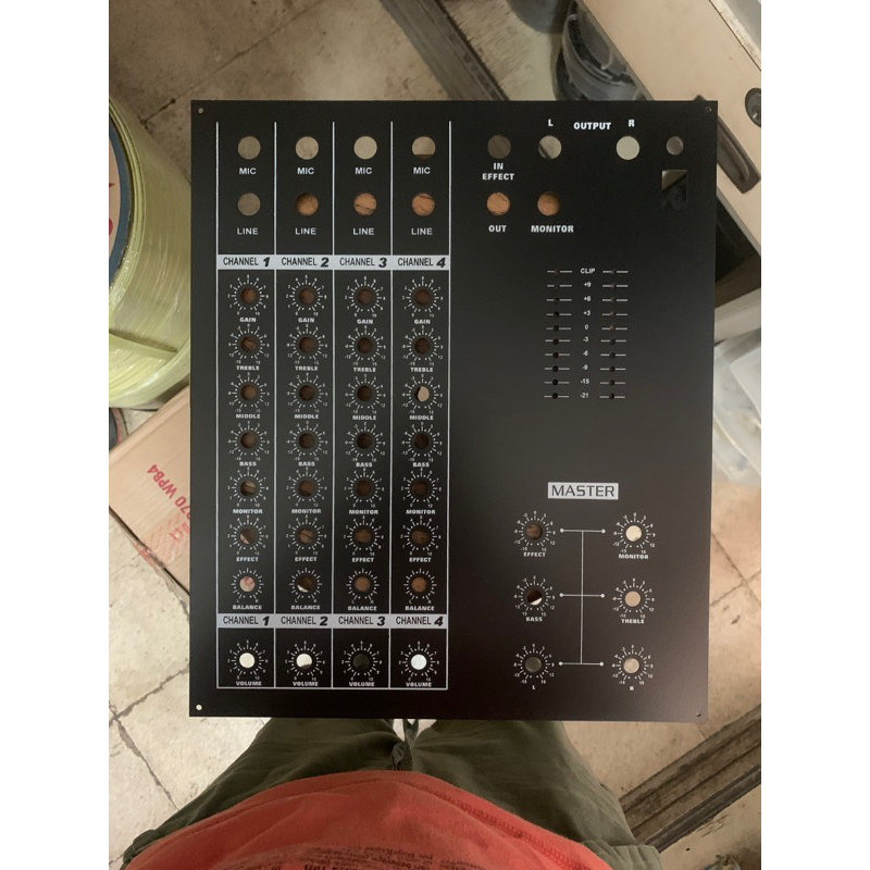 Panel mixer 4 ch