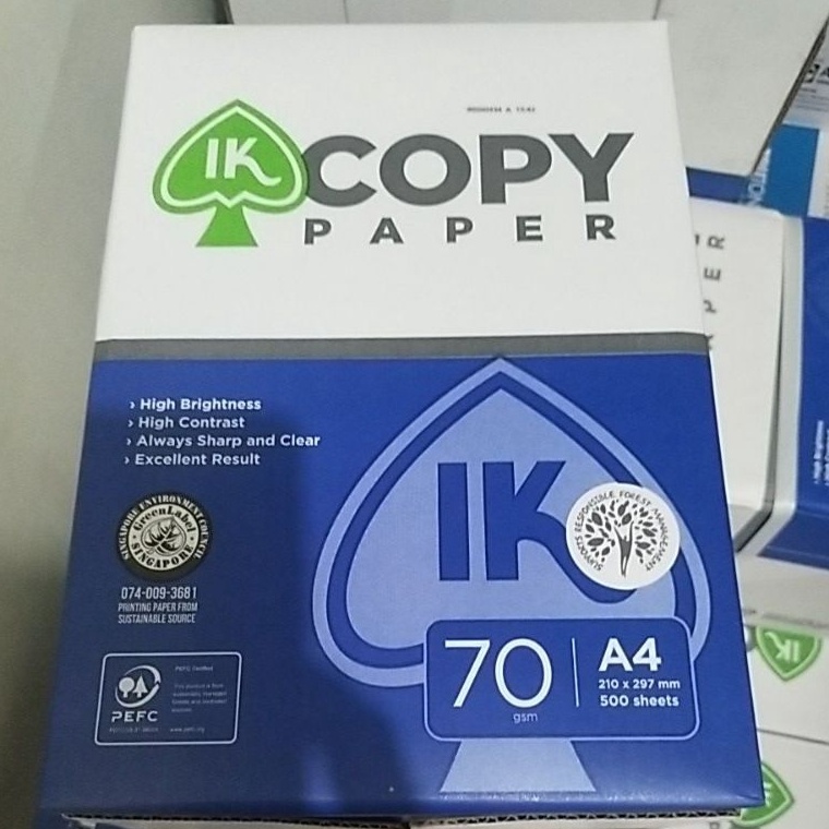 

KODE P69J kertas HVS A4 7 gsm ik py paper 7 g kertas fotopy murah