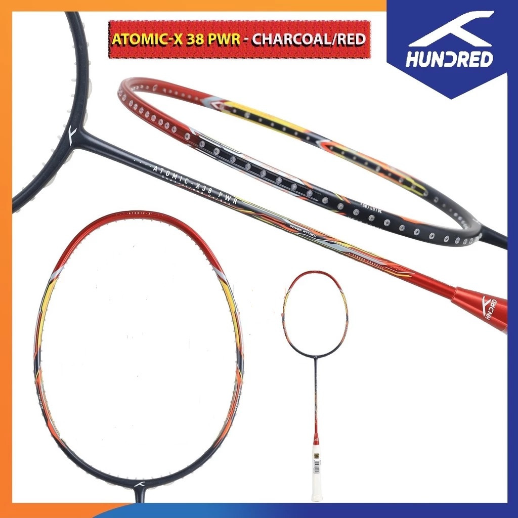 Raket Badminton Hundred  Atomic X 35 Power