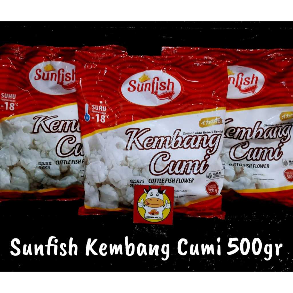 

SUNFISH KEMBANG CUMI 500GR-FROZEN FOOD-BRONTZ JOGJA