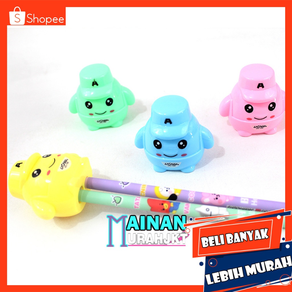 

ATK RAUTAN MINI LITTLE SOLDIER UC-135A ATK SERUTAN PENCIL SHARPENER BENTUK TENTARA LUCU