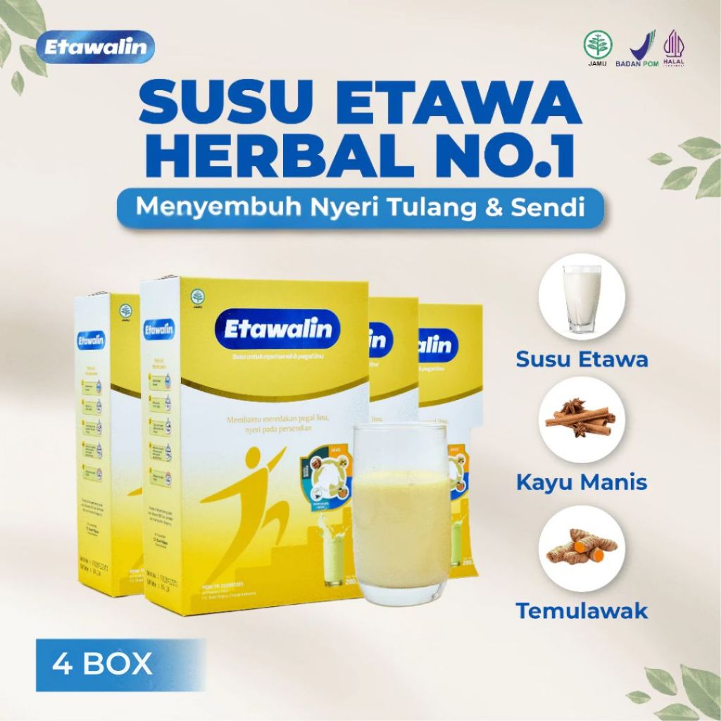

Etawalin Susu Etawa Herbal Nyeri Sendi Original 4 Box