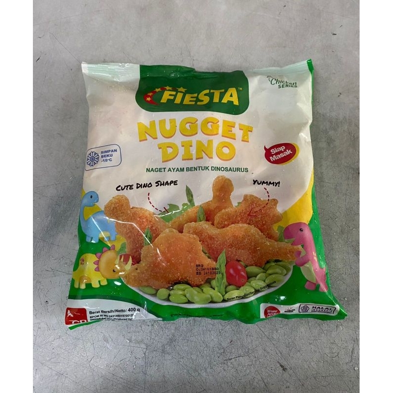 

Fiesta Dino Nugget 400gr(kemasa baru)