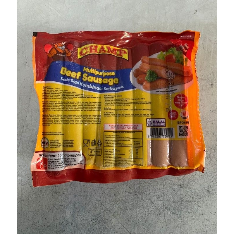 

Champ Sosis Sapi Serbaguna 15pcs