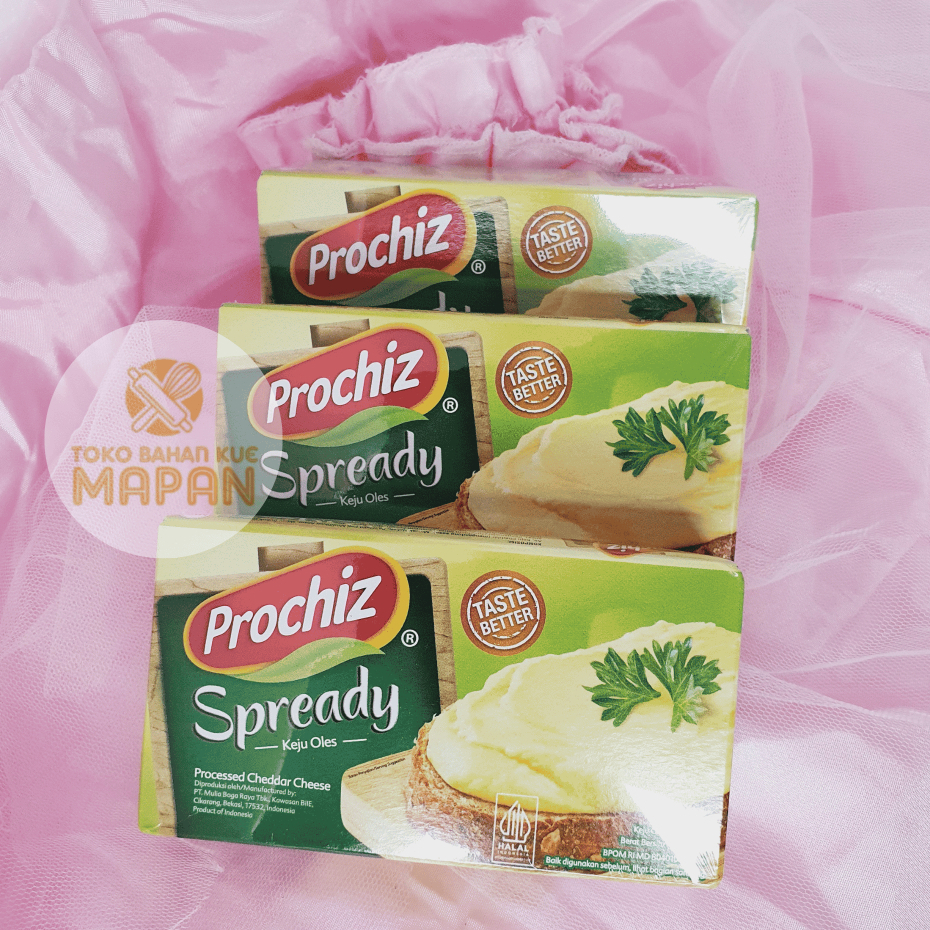 

Prochiz Spready 160gr/Keju Prochiz Spready 160gr//Prochiz keju cheddar oles 160gr