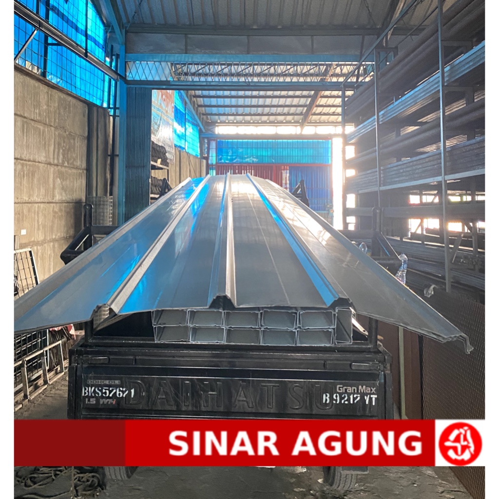 Atap Ringan SPANDEK 0,35mm x 3m/4m/5m/6m