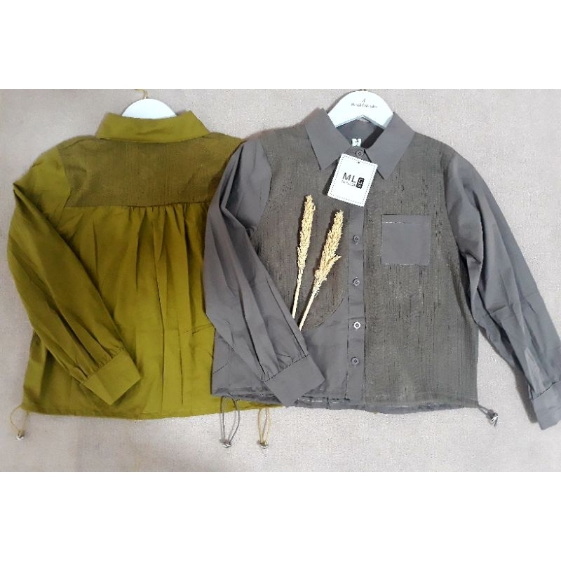 Frendi collection | Kemeja blouse import bangkok, kemeja panjang premium koleksi fc, kemeja kombi ra