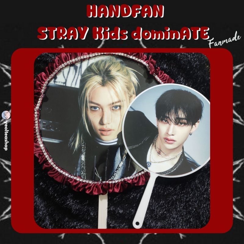 [BACA DESKRIPSI] Pre Order Uchiwa Handfan Konser Stray Kids SKZ dominATE in Jakarta