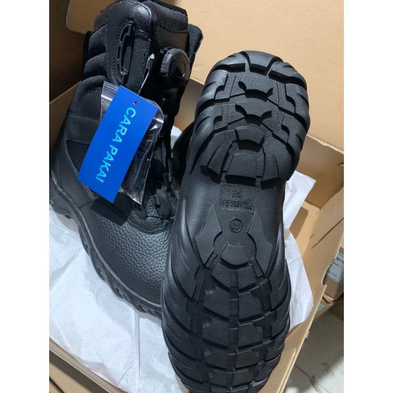 SEPATU PDL VIGOROSO TYPE 3 TNI AD PT. LABDA G.A MODEL TALI PUTAR