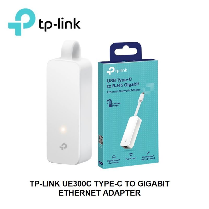 TPLINK UE300C USB C LAN GIGABIT USB type C to LAN RJ45 Gigabit