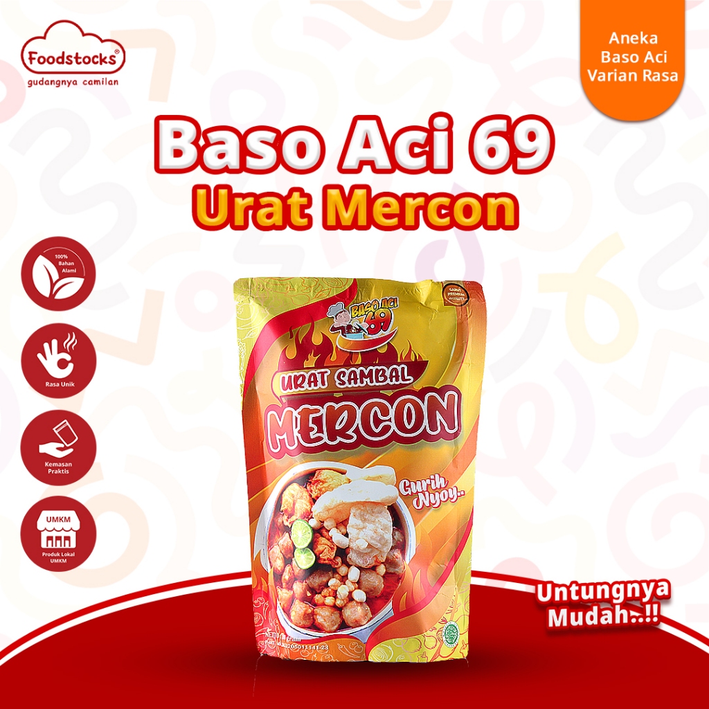 

Baso Aci 69 Urat Sambal Mercon