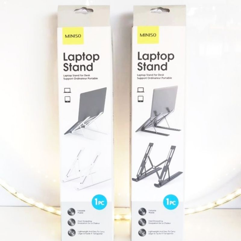 Miniso Laptop Stand for Desk / Miniso Dudukan Laptop Penyangga Laptop