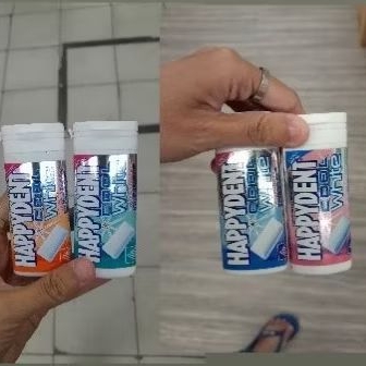 

Happydent Cool White permen karet ORIGINAL MINT / BUBBLE FRESH / SWEET MINT / CITRUS MINT ( isi 20 butir )