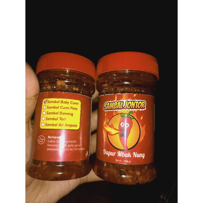 

Sambal Ayangg Baby Cumi | 150gr Enak Mantap