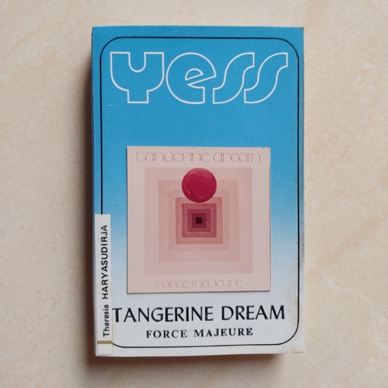 KASET TANGERINE DREAM ALBUM FORCE MAJEURE