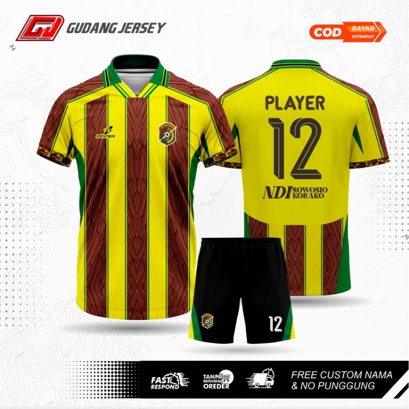 JERSEY PEGADAIAN LIGA 2 PERSEWAR 2024/2025 GRATIS TAMBAH NAMA DAN NOMER PUNGGUNG