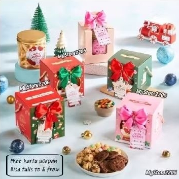 

Hampers Christmas natal cookies kue kering