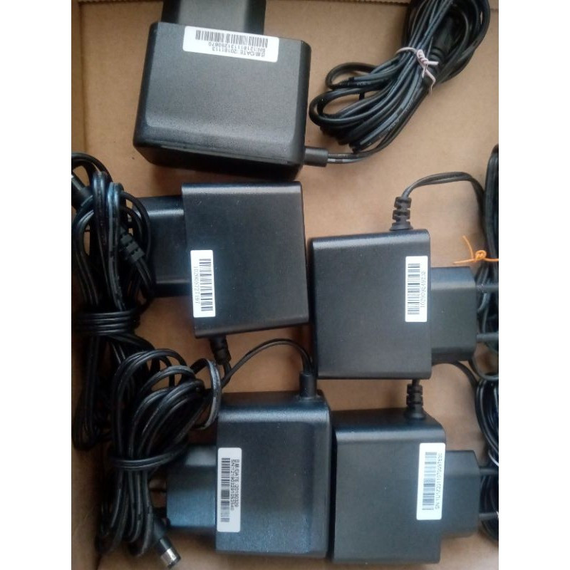 Adaptor Bekas Original Bawaan STB, ONT 12V 1A Dijadim Original 12V 1.5A 12V 2A, 12V 3A