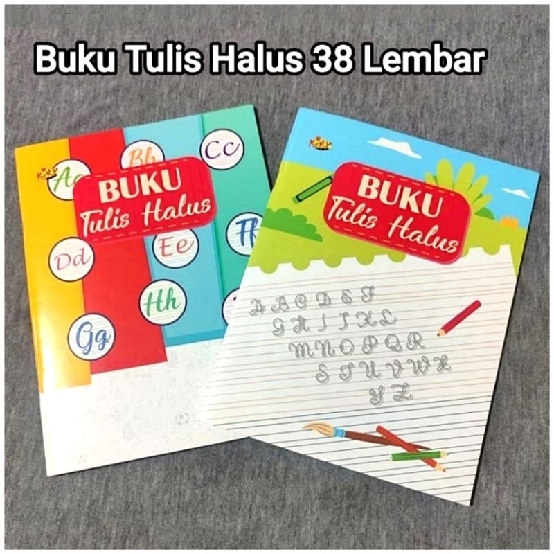 

2 Pcs Buku Tulis Halus 38 Lembar