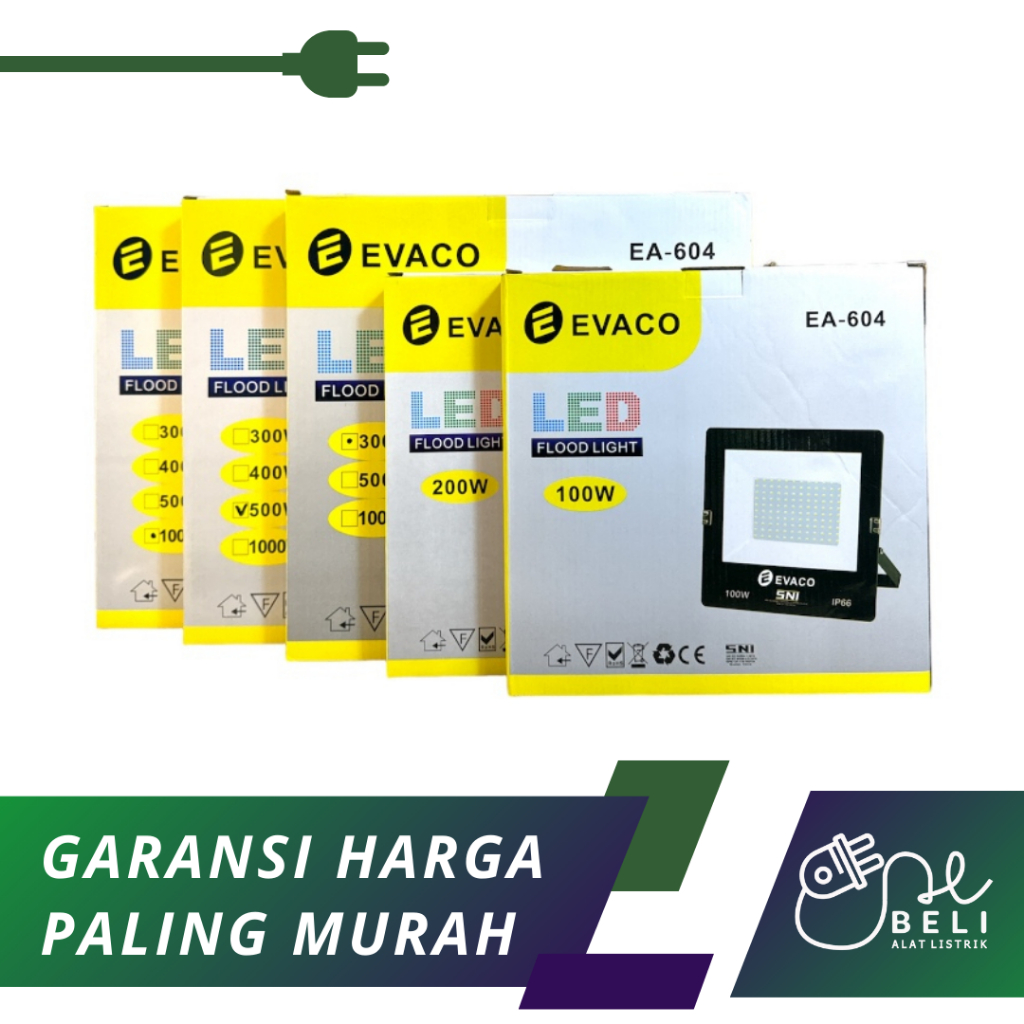 Lampu Sorot LED Evaco EA-604