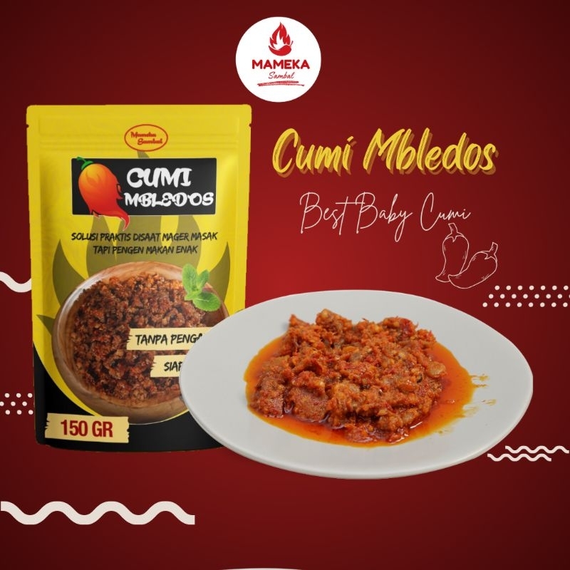 

Sambal Cumi Mbledos - 150 Gr EXTRA!