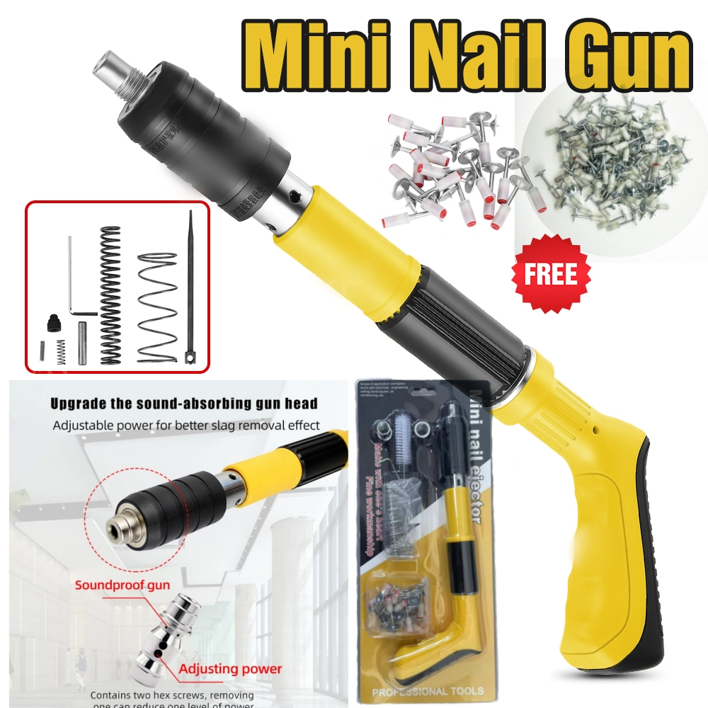 Kapal Cepat pistol paku udara Rivet gun tufting gun manual steel nail gun concrete rivet steel wall