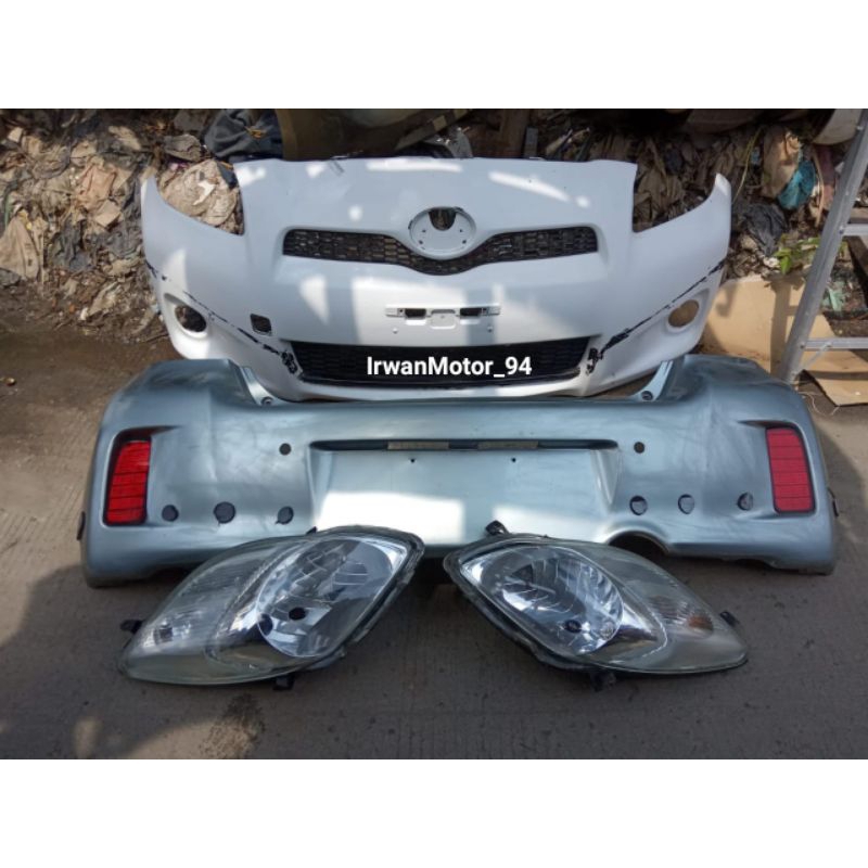 Upgred Bumper depan belakang Yaris 2012 2013 2014