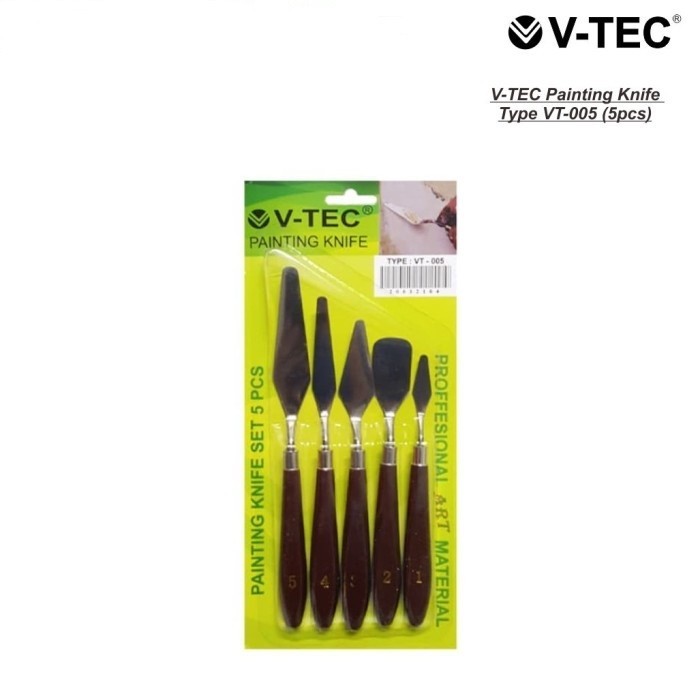 

TBMO V-TEC PAINTING KNIFE TYPE VT-005 SET ISI 5PCS GMP