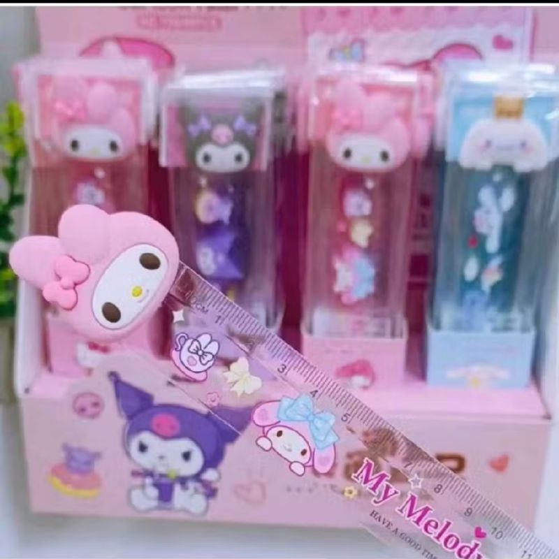 

(VALEN ACC)PENGGARIS HEAD RUBBER PREMIUM SANRIO/PENGGARIS SANRIO MURAH/PENGGARIS KARAKTER SANRIO