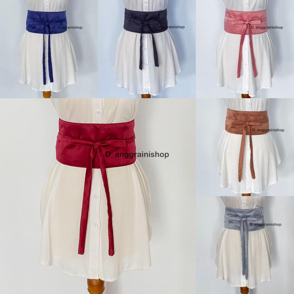 SABUK WANITA / IKAT PINGGANG KONDANGAN/OBI BELT / TALI PINGGANG WANITA KEKINIAN