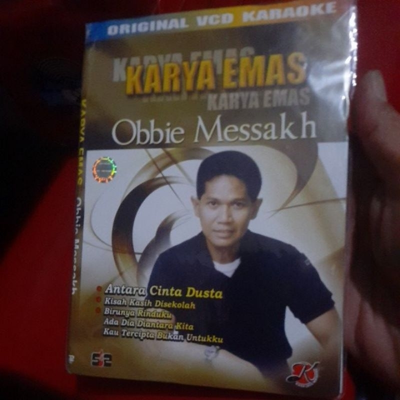 vcd original karya emas obbie messakh (CD621)