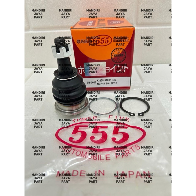 BALL JOINT VIOS GEN 1 VIOS GEN 2 VIOS LAMA NEW VIOS MERK 555 JAPAN 1PCS ORIGINAL