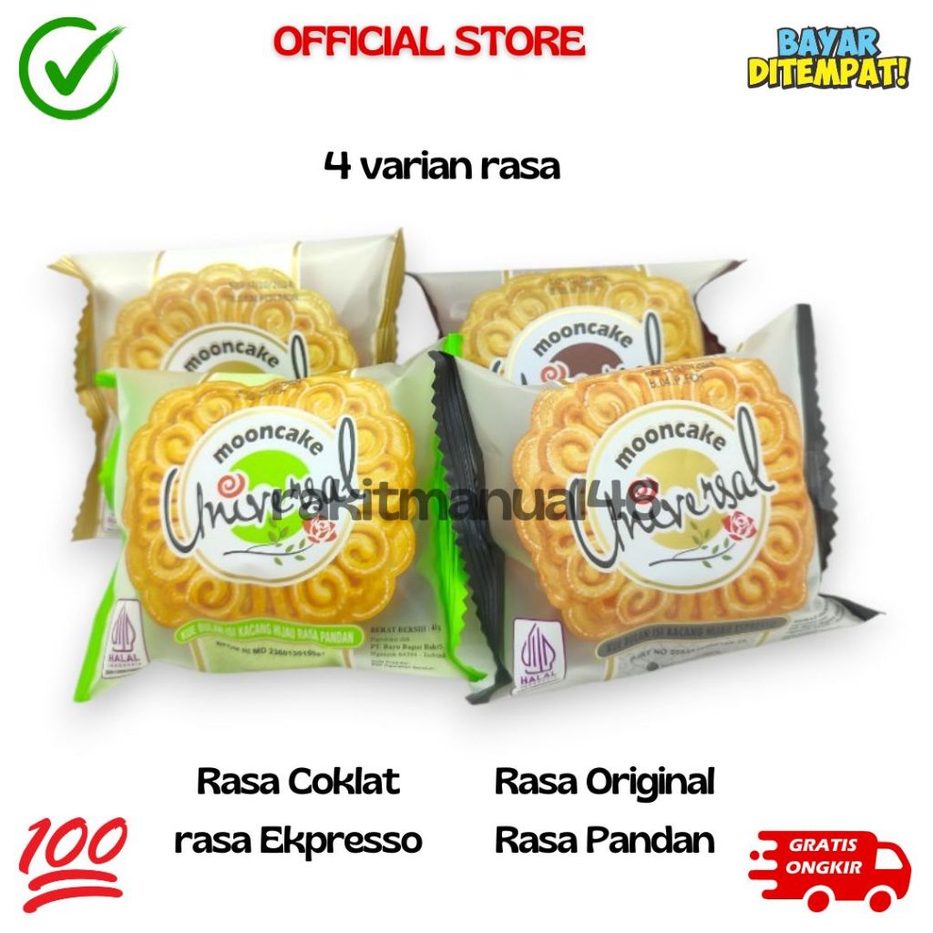 

Mooncake / Kue Bulan Universal Bayu Bagus Rasa Baru EKPRESSO