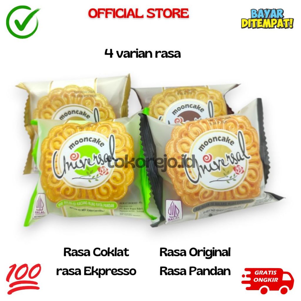 

Kue Bulan/ Mooncake rasa/ roti bikin kenyang