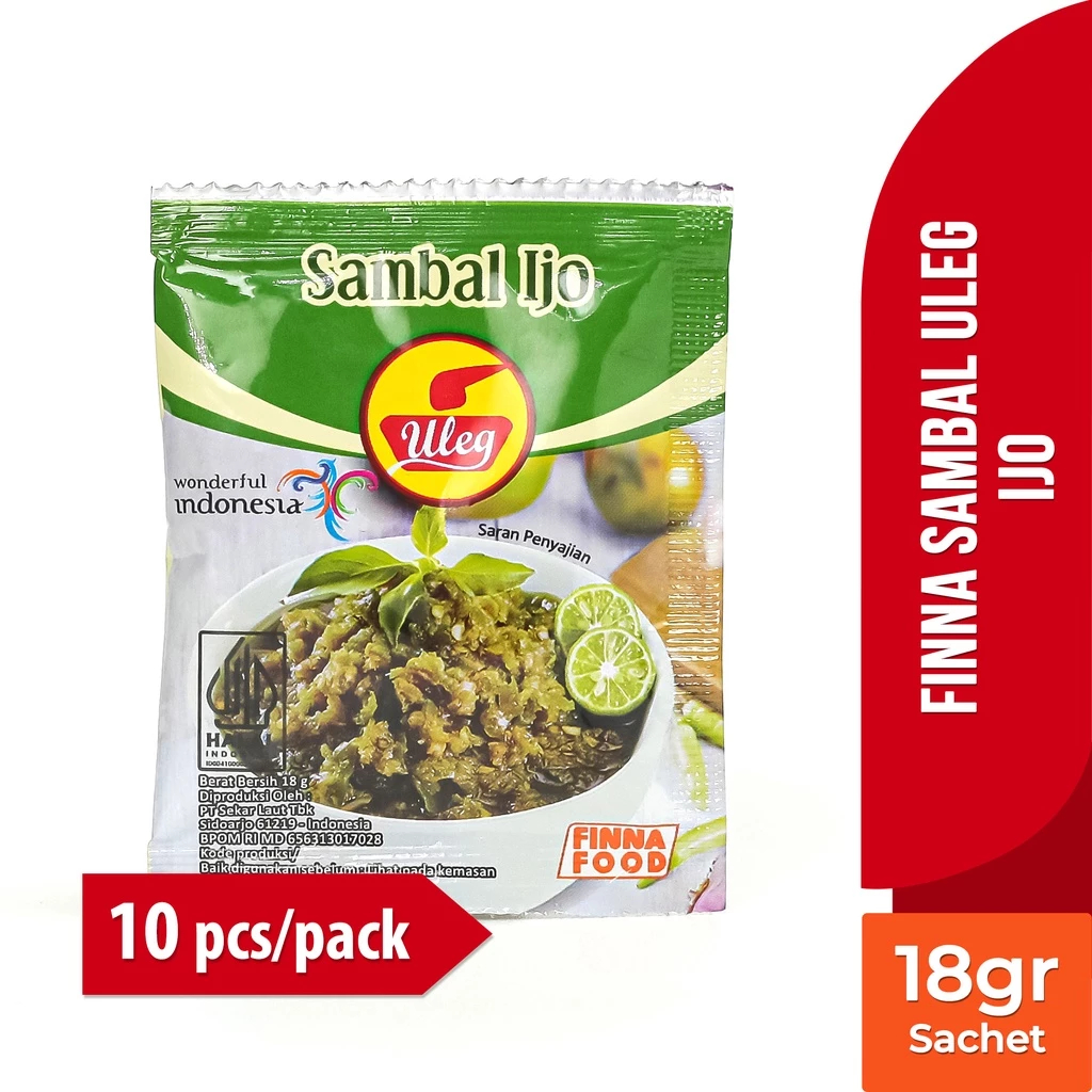 

Finna Sambal Uleg Ijo (Pack)