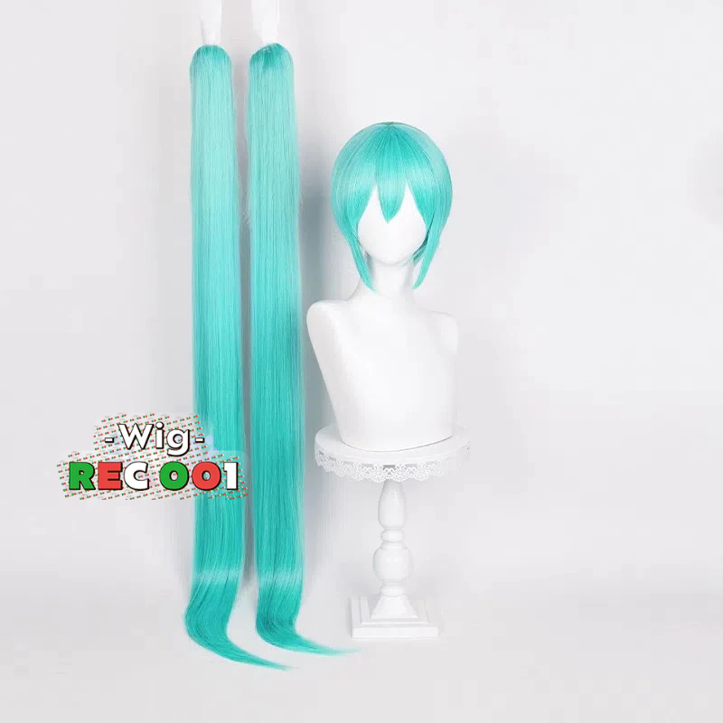 【M】 Wig Hatsune Miku Wig Cosplay Hatsune Miku Orang Dewasa/Anak-Anak Dapat Menggunakannya