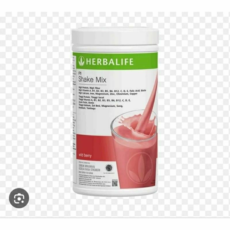 

Herbalife shake mix wild berry /minuman penambah energi stamina/minuman sehat BPOm