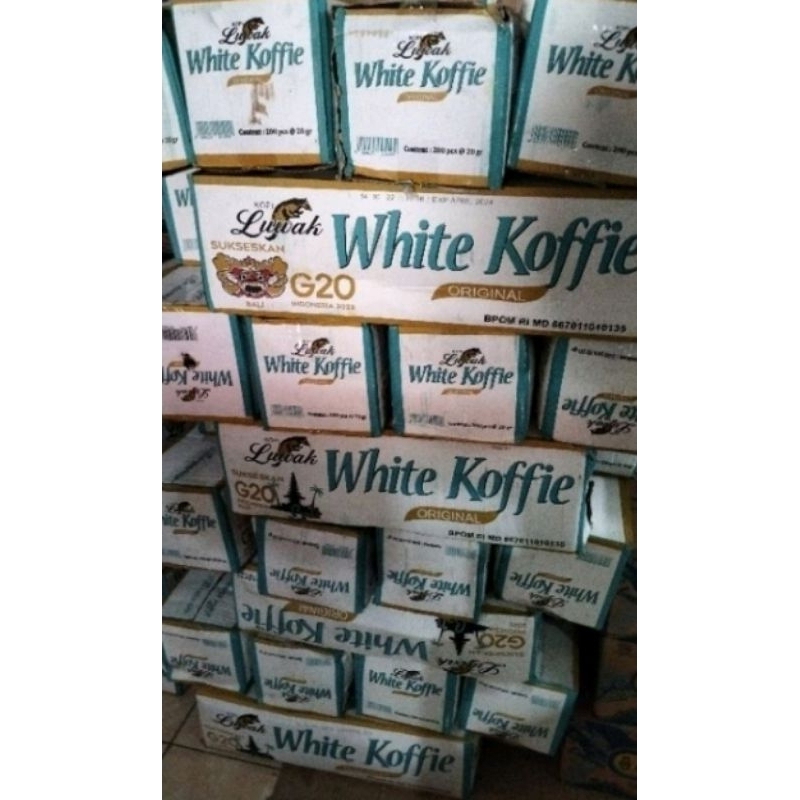 

Luwak white kopi 120 saset