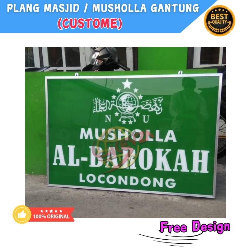 

PLANG MASJID / MUSHOLLA GANTUNG (CUSTOM)